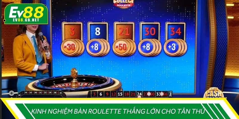 Kinh nghiệm Roulette EV88 thắng lớn cho tân thủ